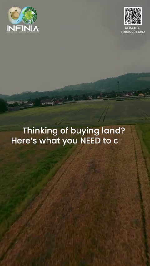 Infinia — What to Check Before Buying Land